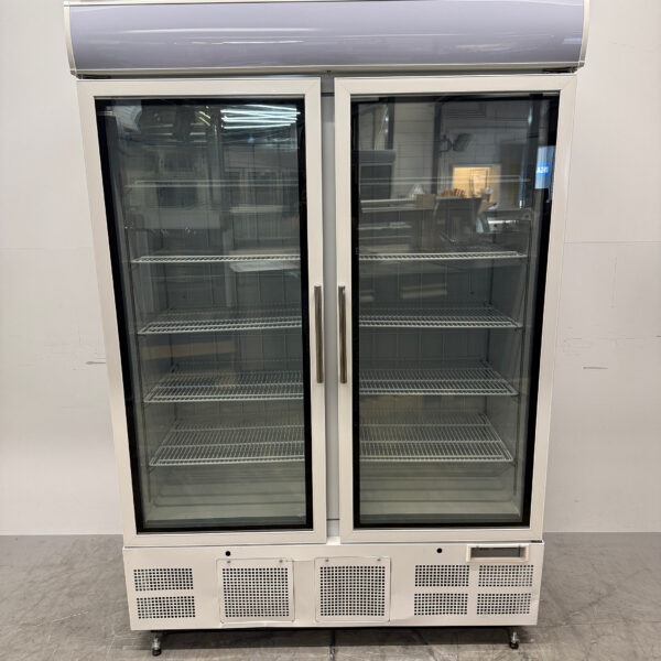 Polar Glass door freezer cabinet Freezer cabinet with glass doors 920 liters 230V Horeca