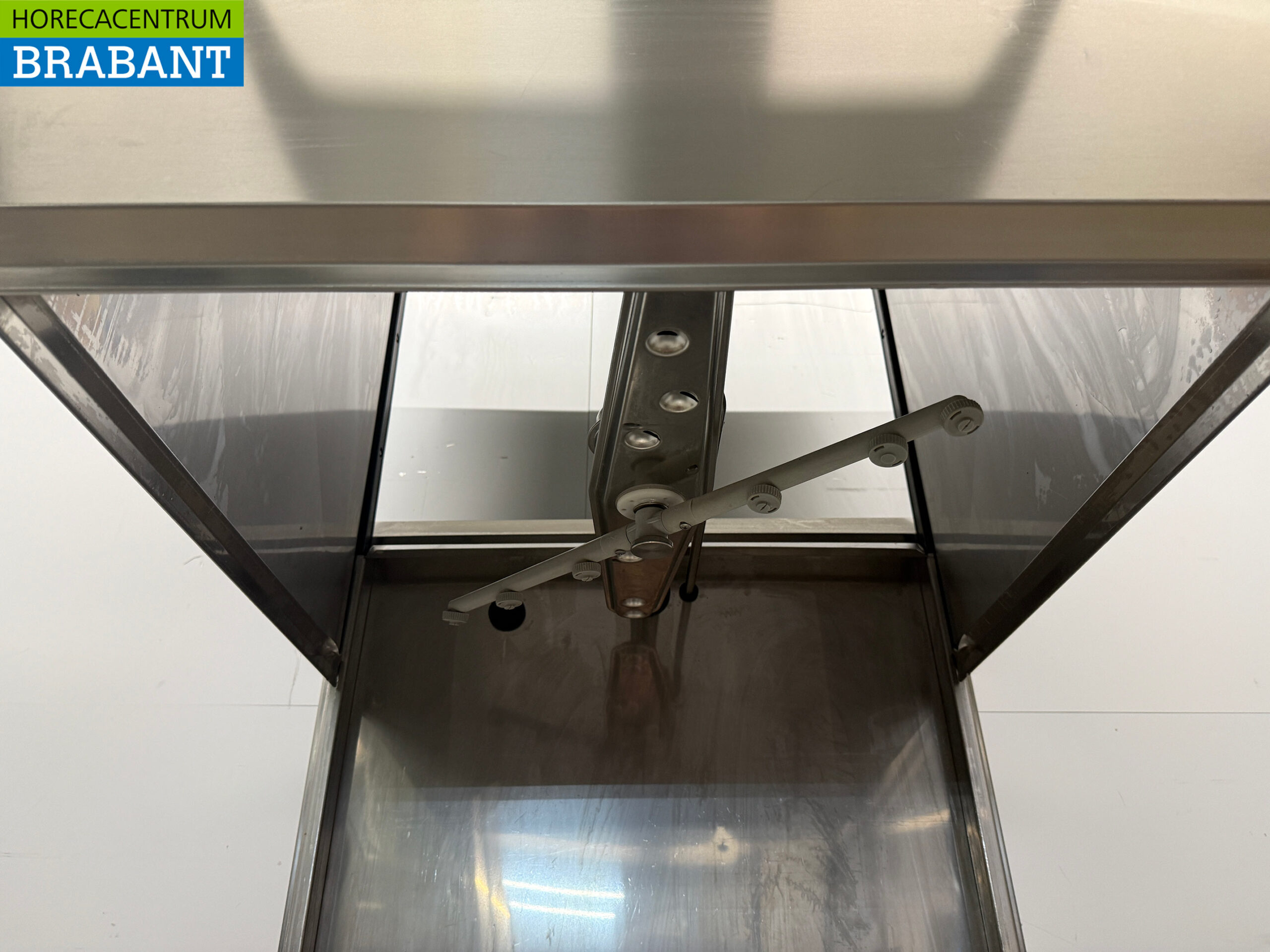 Stainless steel Rhima DR60 Sliding dishwasher 400V Catering - Image 5