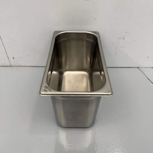 Stainless steel Gastronorm Tray GN Tray 1/3 Depth 200 mm Catering