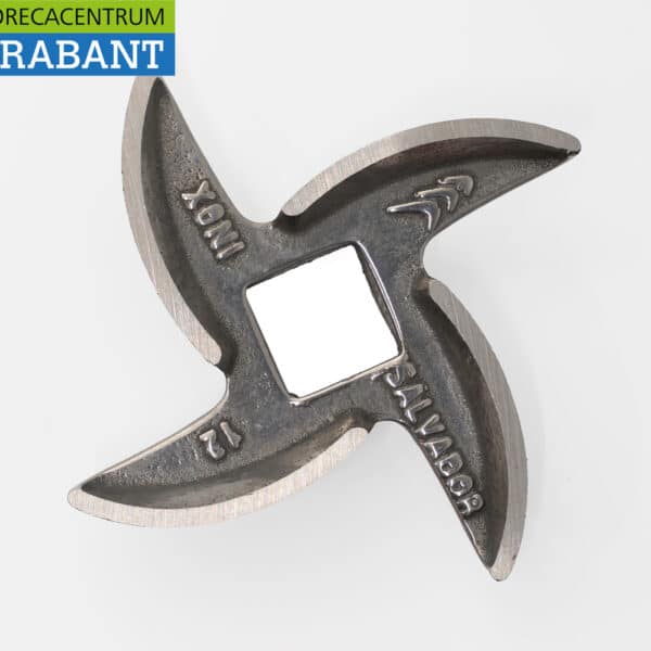 HCB Stainless Steel Blade for Meat Grinder, Size 12—Butcher Shops and Food Service