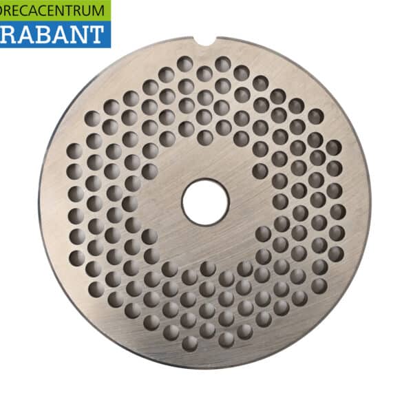 HCB Stainless Steel Plate for Meat Grinder, Size 32, 5 mm—Butcher Shop & Food Service