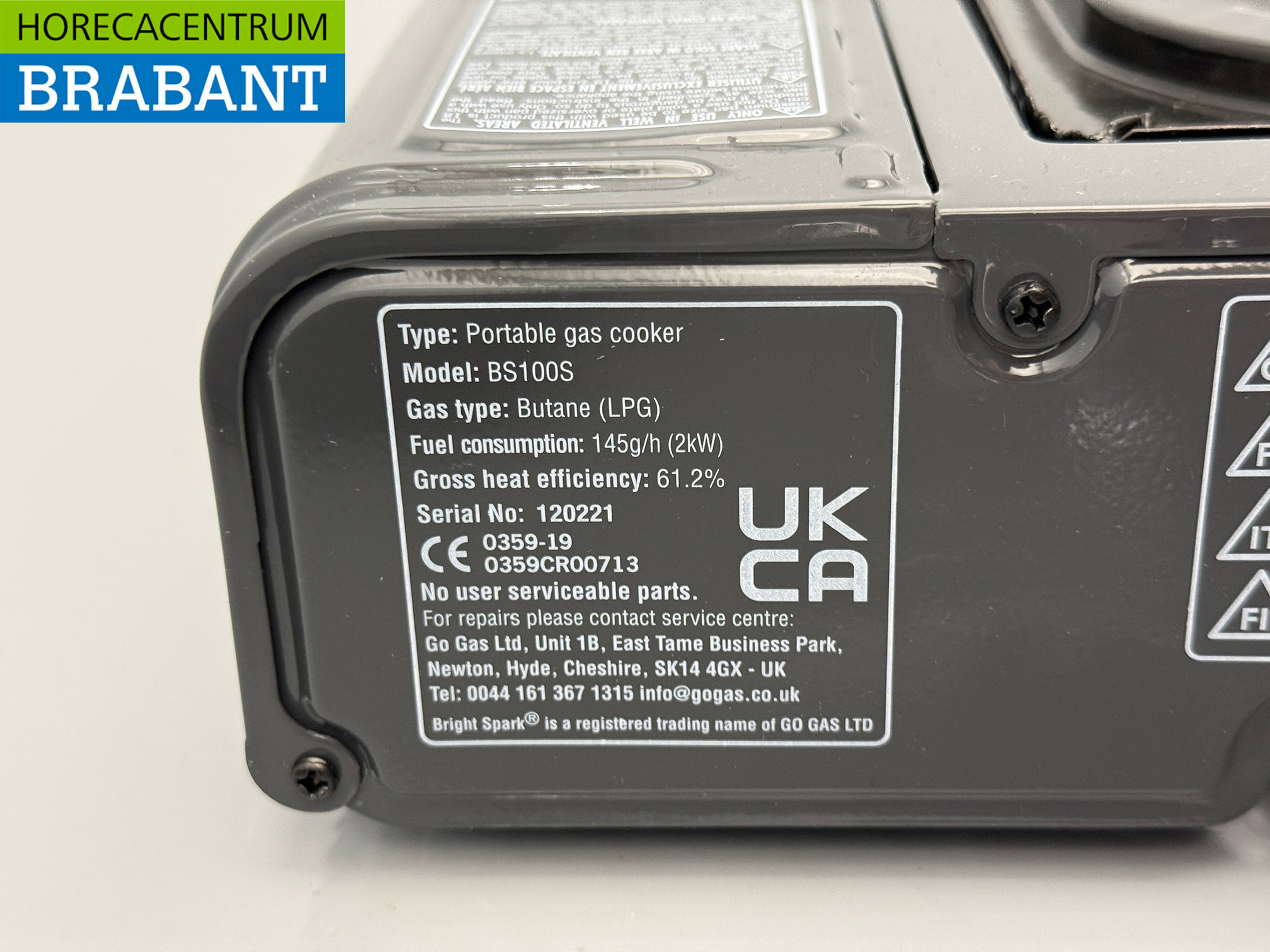 Bright Spark stove BS100 Butane Camping Hospitality - Image 9