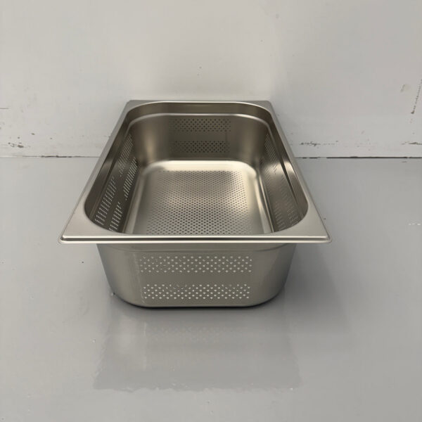 Stainless steel Perforated Gastronorm Tray GN Tray 1/1 Depth 200 mm Catering