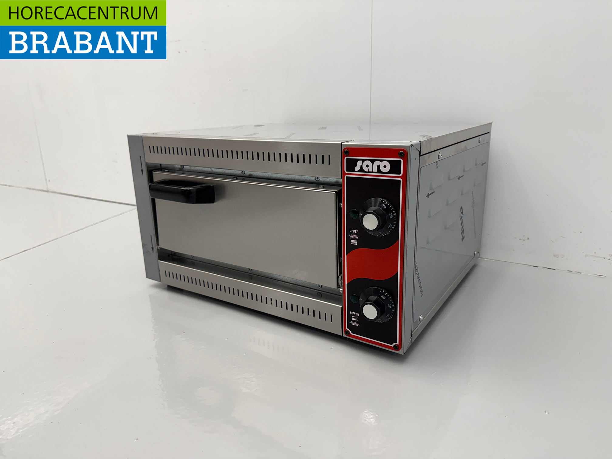 Stainless steel Saro Palermo Pizza oven 1 pizza 230V Horeca - Image 2