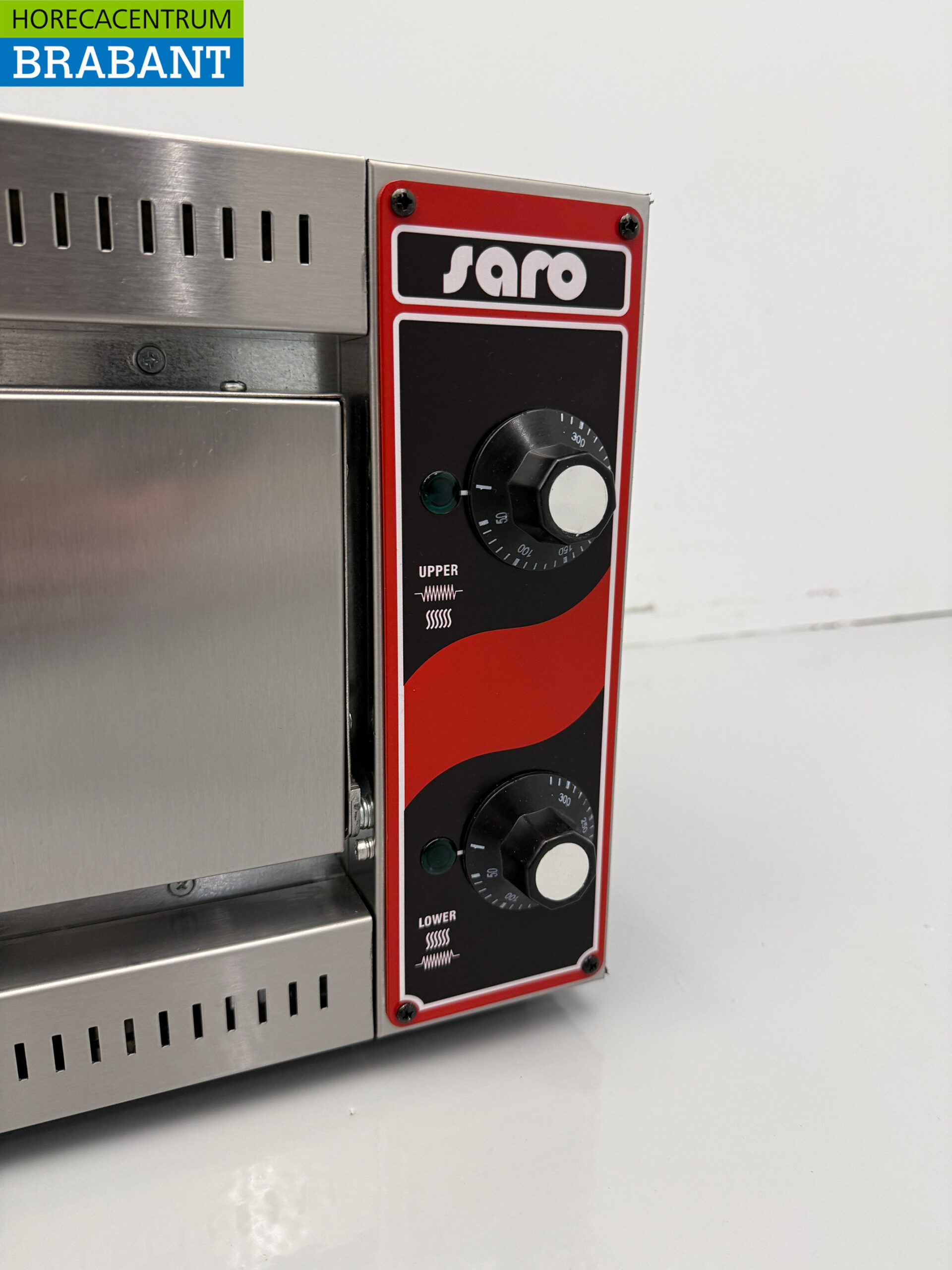 Stainless steel Saro Palermo Pizza oven 1 pizza 230V Horeca - Image 4