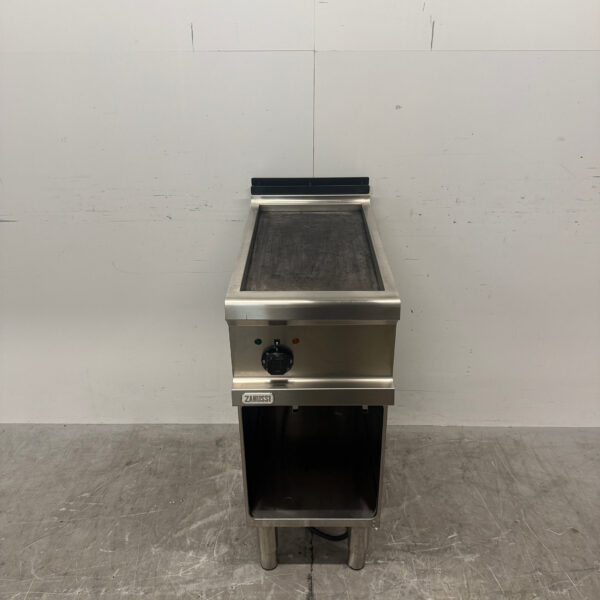 Stainless steel Zanussi griddle griddle 35 cm 400V Horeca