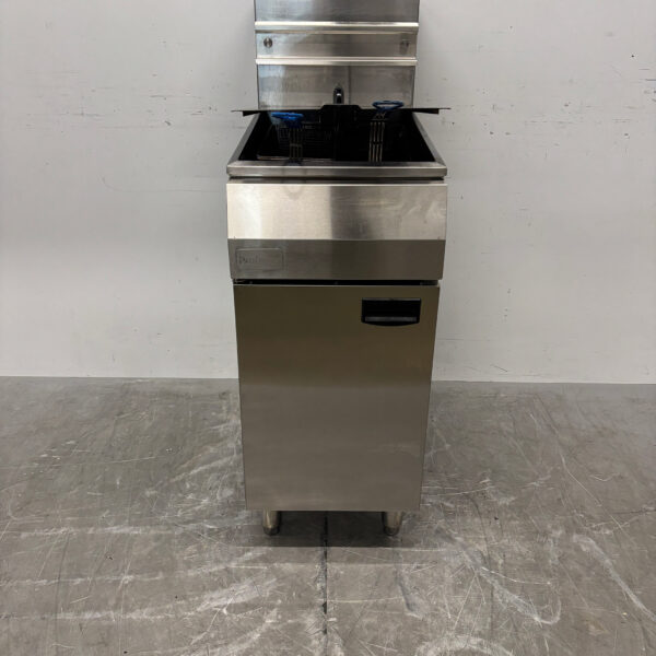 Profinox Stainless Steel 21-Liter Gas Deep Fryer for the Food Service Industry