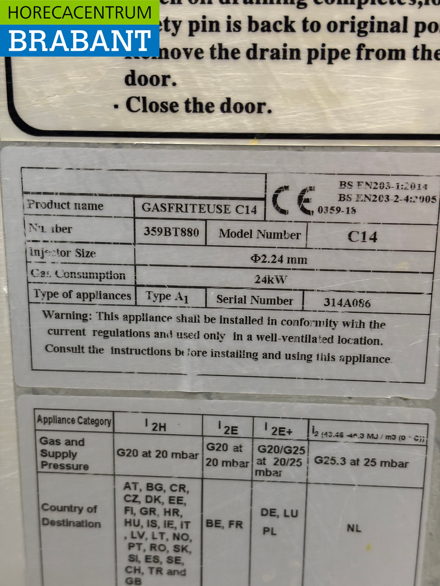 Profinox Stainless Steel 21-Liter Gas Deep Fryer for the Food Service Industry - Image 6