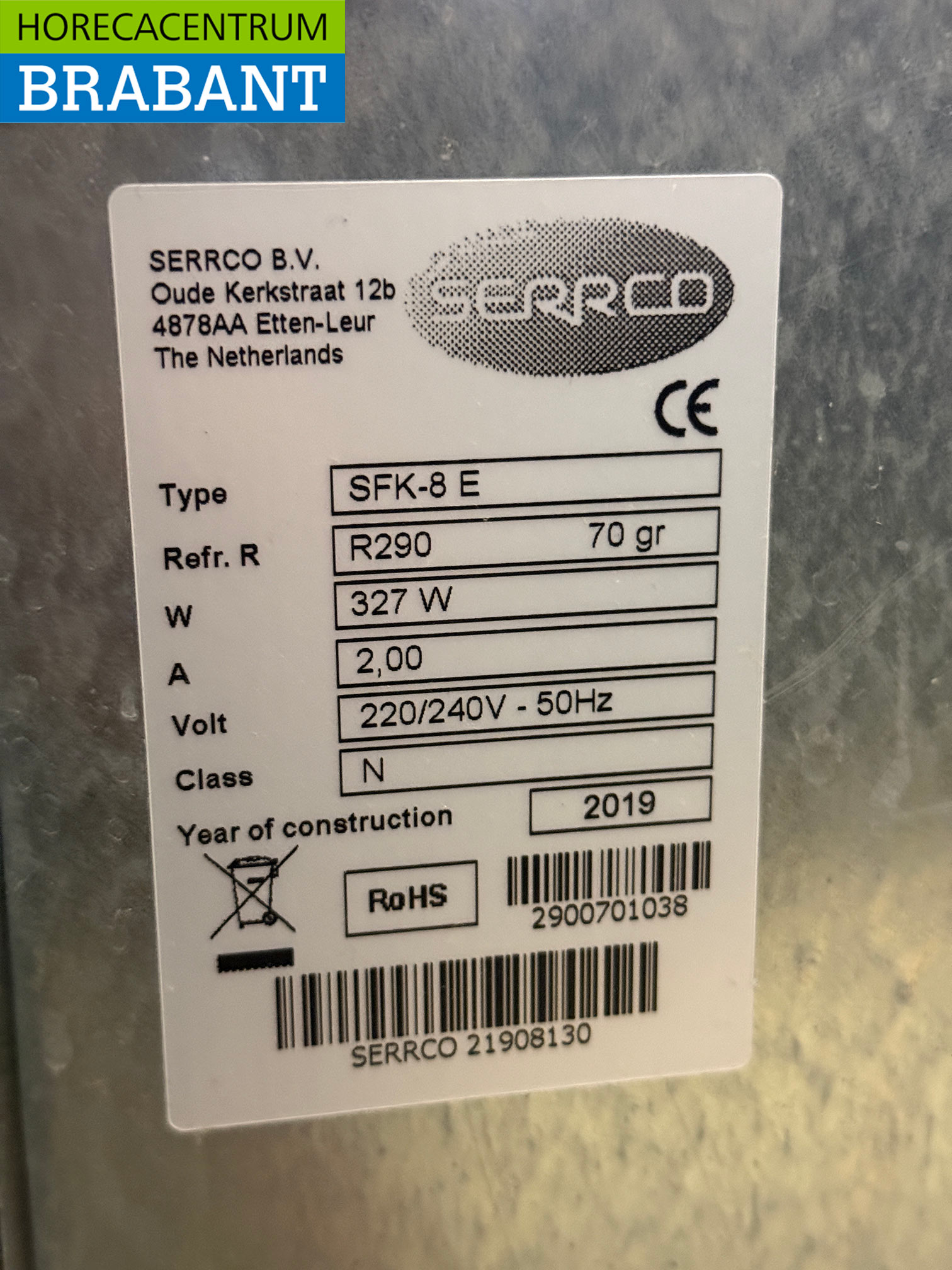 Serrco Keg Cooler for 8 x 20-liter kegs, 135 cm, 230V, Food Service - Image 6
