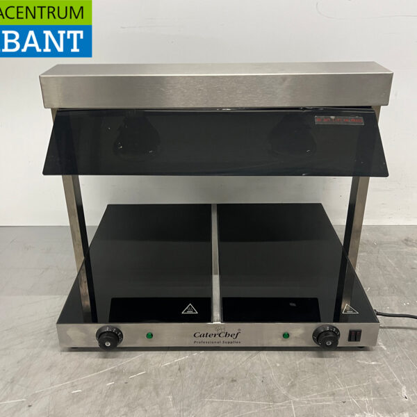 Stainless Steel Caterchef Hot Plate, 2 x 1/1 GN, 230V, Food Service
