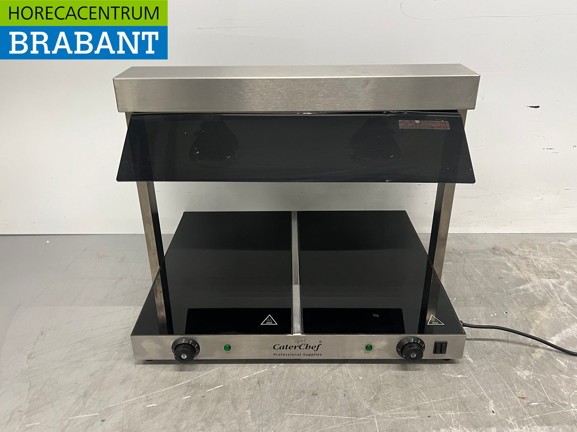 Stainless Steel Caterchef Hot Plate, 2 x 1/1 GN, 230V, Food Service