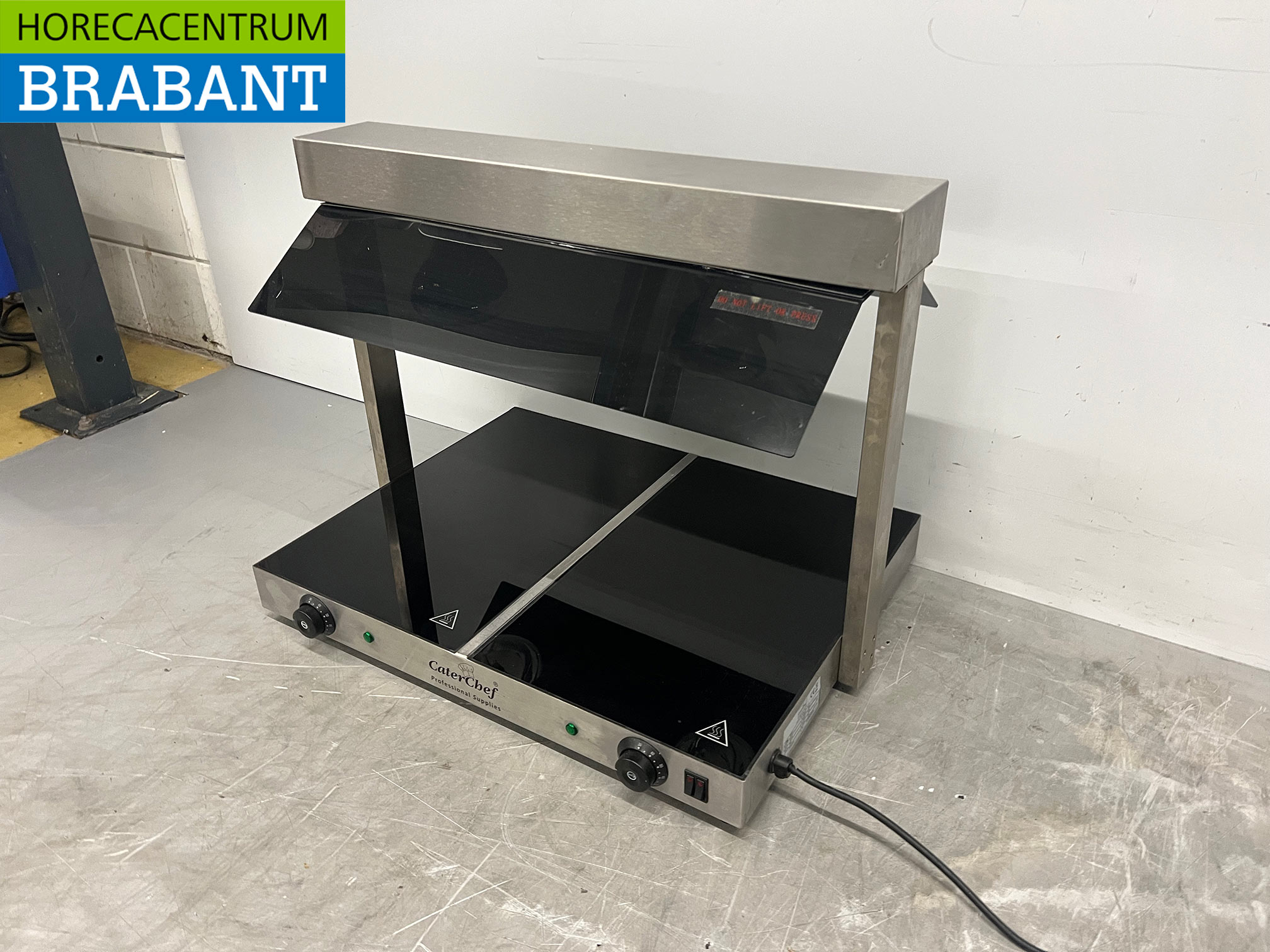 Stainless Steel Caterchef Hot Plate, 2 x 1/1 GN, 230V, Food Service - Image 2