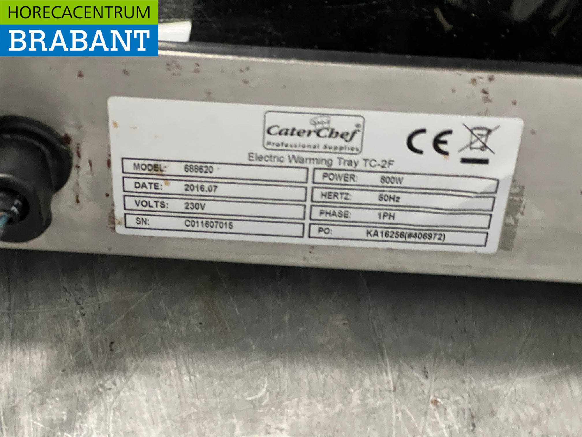 Stainless Steel Caterchef Hot Plate, 2 x 1/1 GN, 230V, Food Service - Image 5