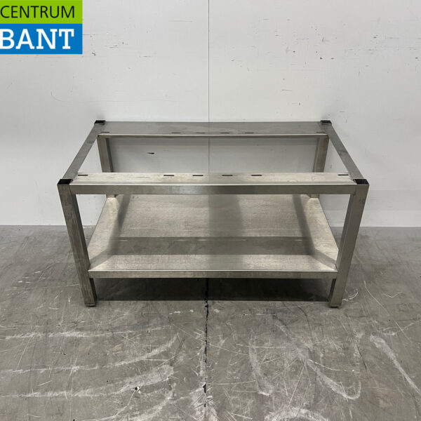 Stainless Steel Base with Under-Counter Unit, 100 x 55.5 x 56 cm, Food Service