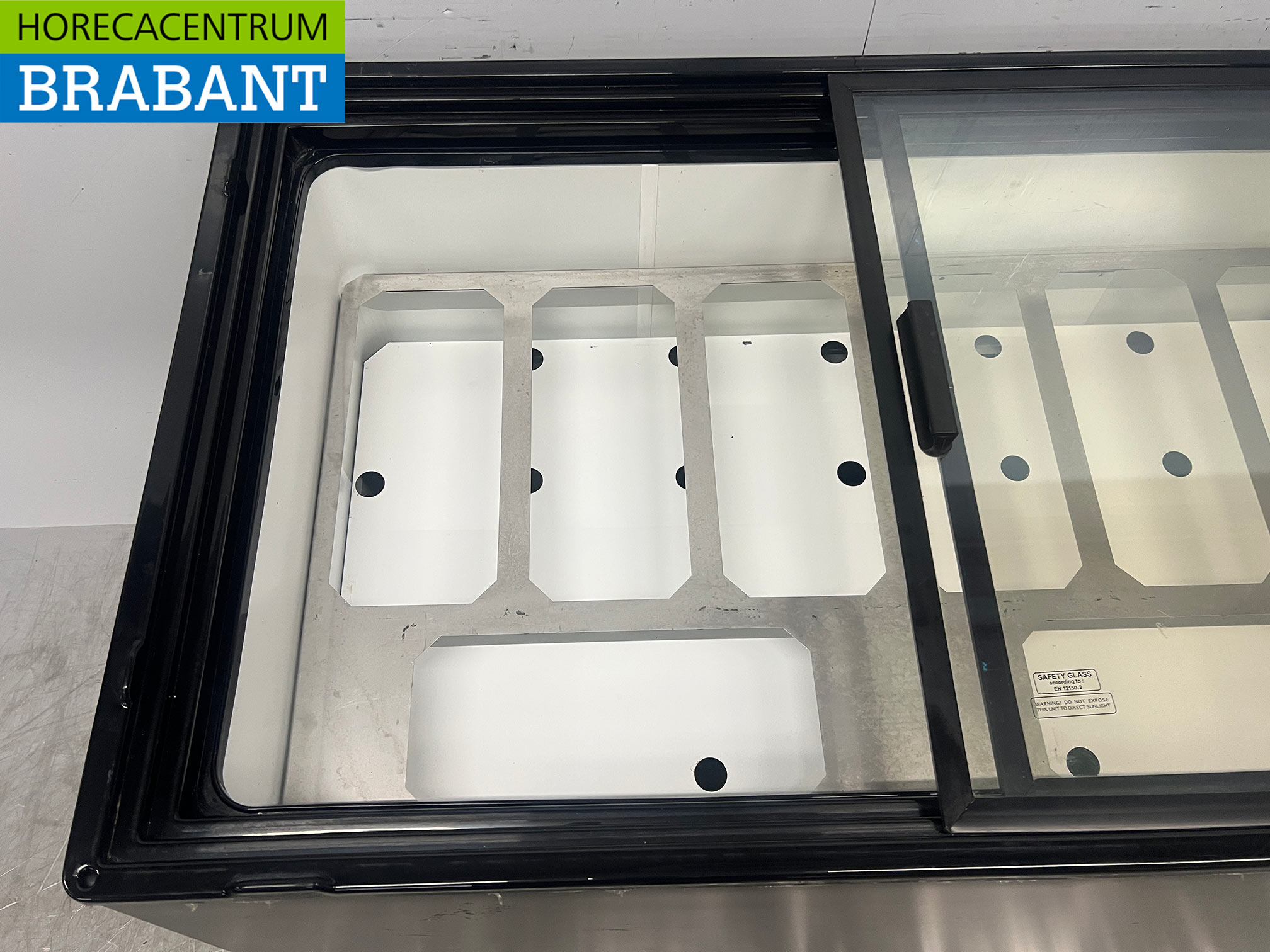 Mobile Combisteel Java Scoop ice cream display case 8 trays 230V Horeca - Image 5