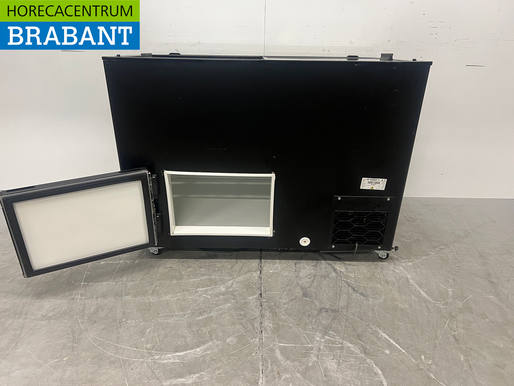 Mobile Combisteel Java Scoop ice cream display case 8 trays 230V Horeca - Image 8