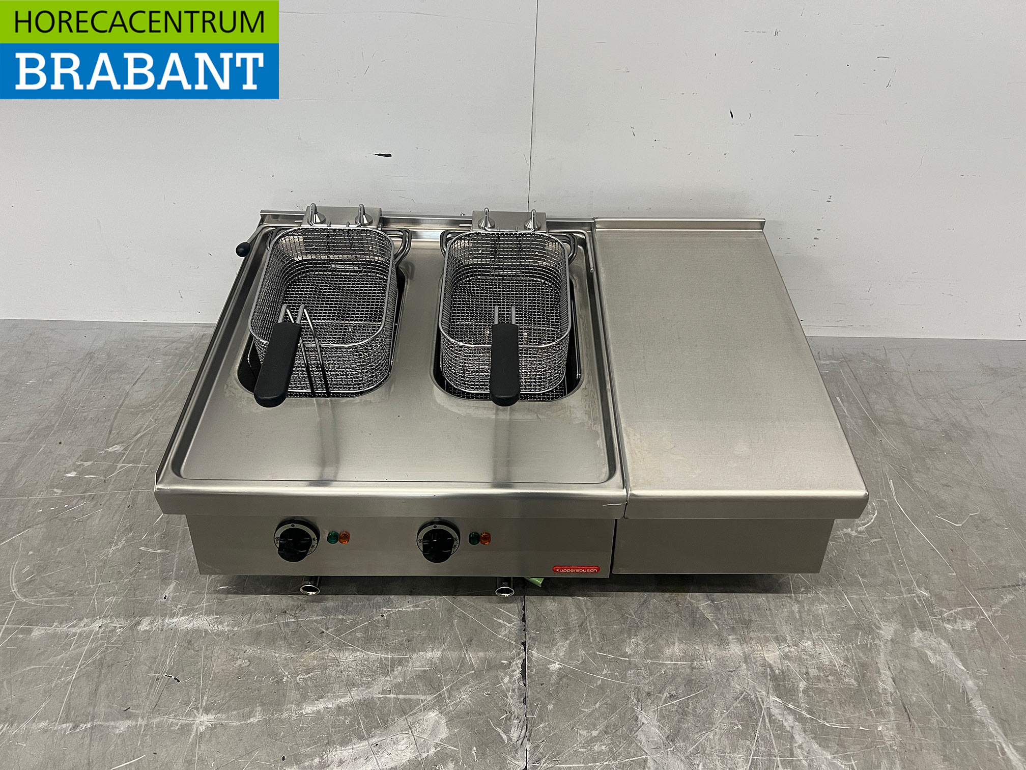 Stainless Steel Kupperbusch Double Deep Fryer, 2 x 10 liters, 2 x 400V, Commercial Use - Image 5