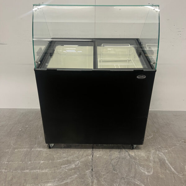 Mobile Combisteel Corsica Scoop ice cream display case 6 trays 230V Horeca