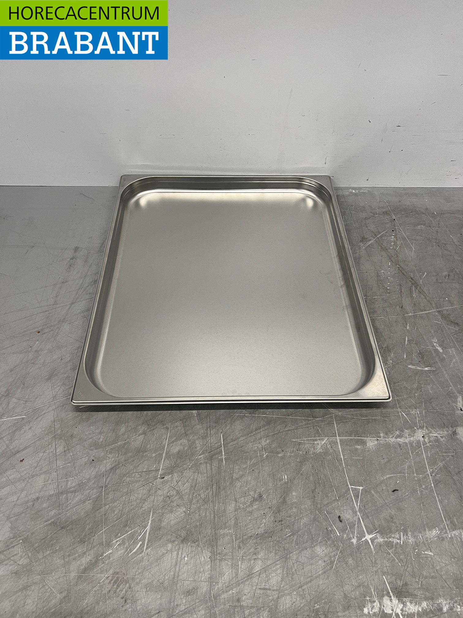 Stainless Steel Blanco 2/1 GN – Gastronorm Tray 40 mm, Food Service