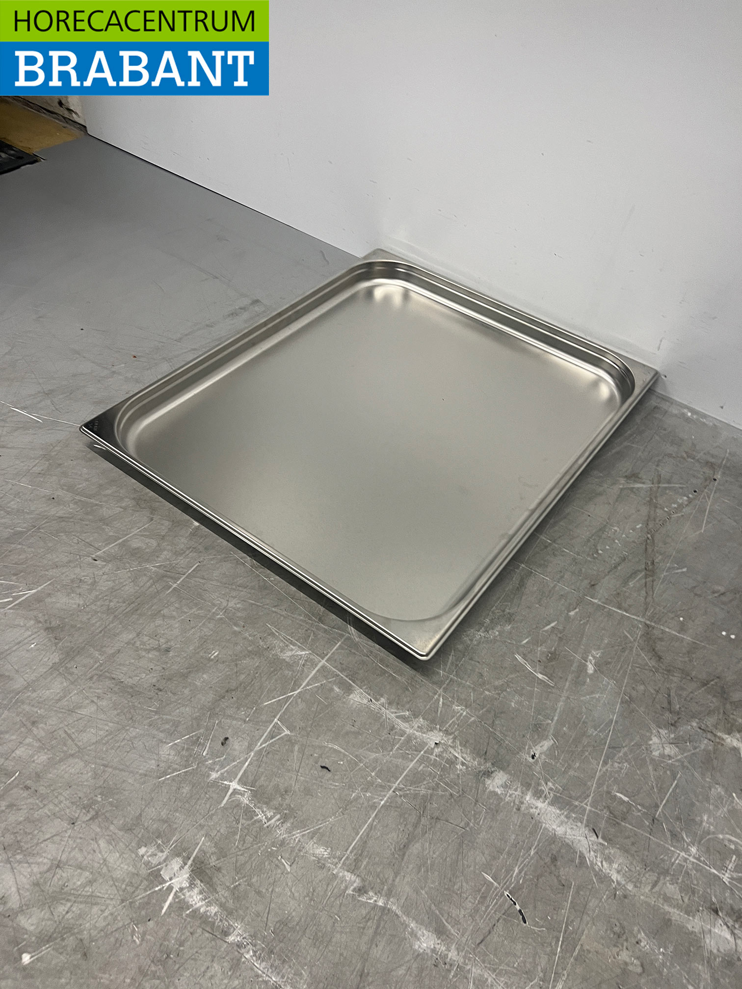 Stainless Steel Blanco 2/1 GN – Gastronorm Tray 40 mm, Food Service - Image 2