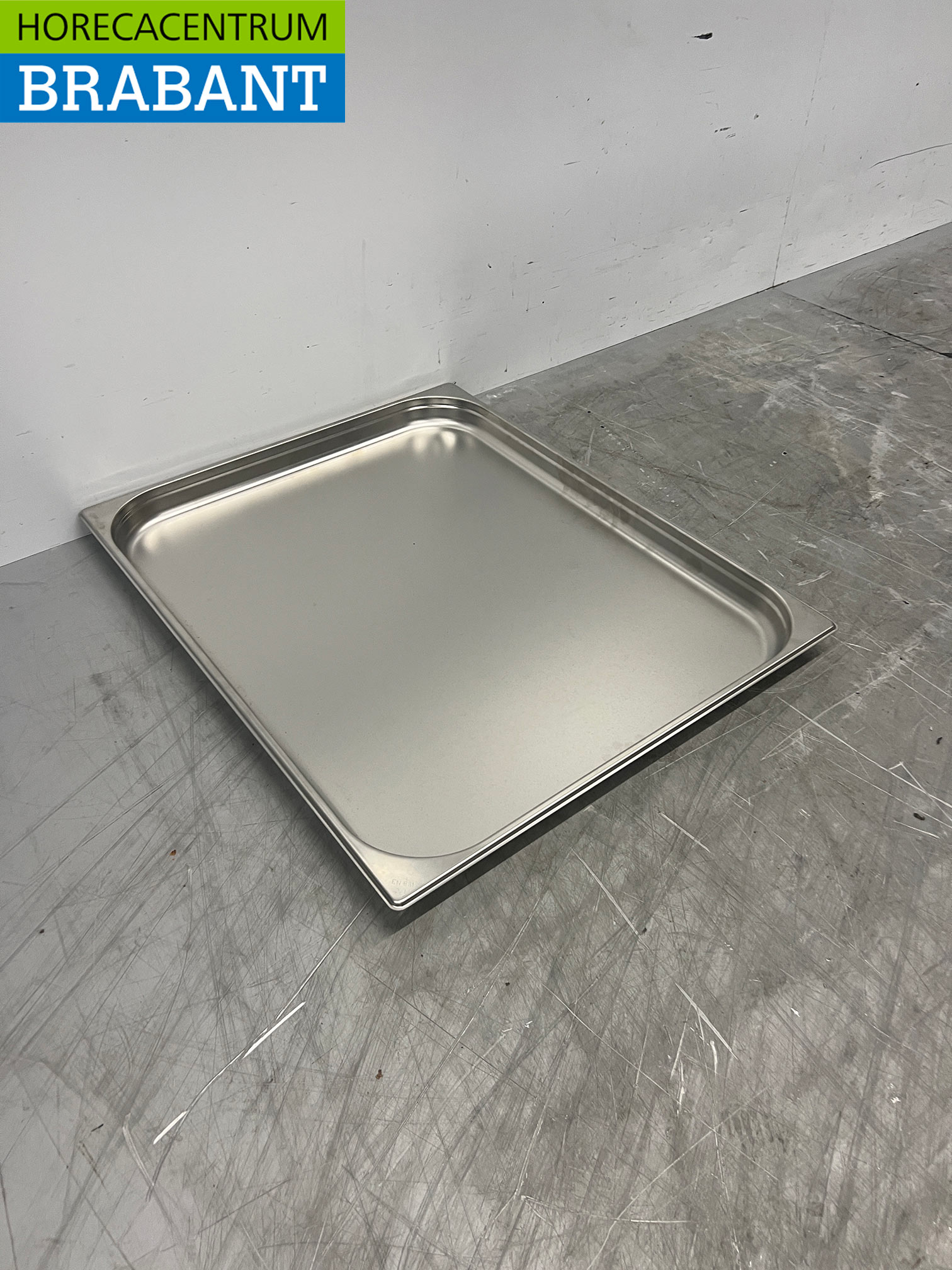 Stainless Steel Blanco 2/1 GN – Gastronorm Tray 40 mm, Food Service - Image 3