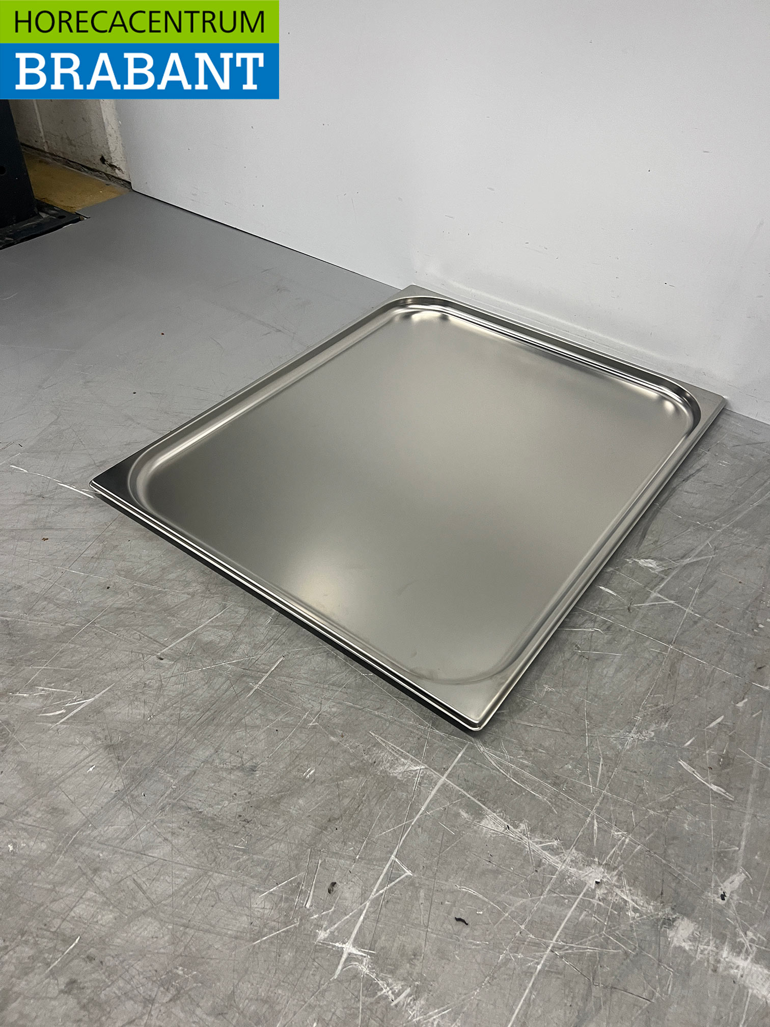 Stainless Steel 2/1 GN – Gastronorm Tray, 20 mm, Food Service - Image 2