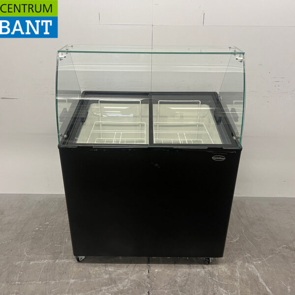 Mobile Combisteel Corsica Scoop ice cream display case 6 trays 230V Horeca