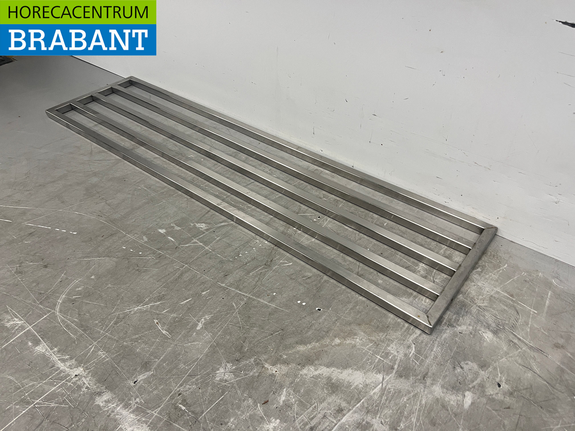 Stainless Steel Pan Rack Shelf, 120 x 29.5 cm, Food Service - Image 2