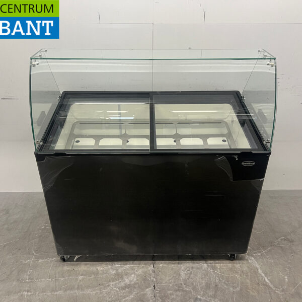 Mobile Combisteel Java Scoop ice cream display case 8 trays 230V Horeca