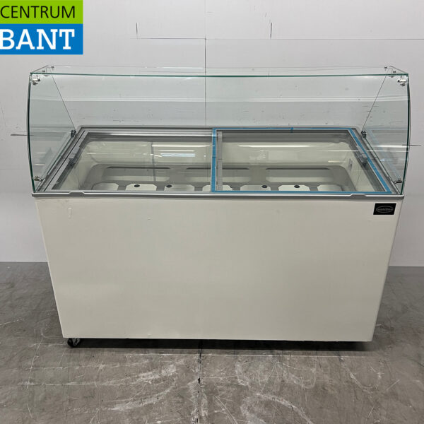 Mobile Combisteel Tenerife Scoop ice cream display case 10 trays 230V Horeca