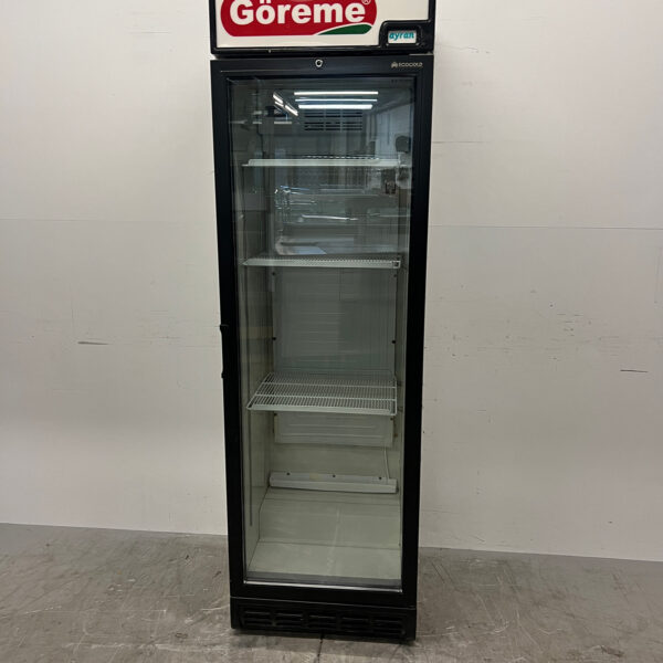 Ecocold Glass-Door Refrigerator, 386 liters, 230V, Food Service