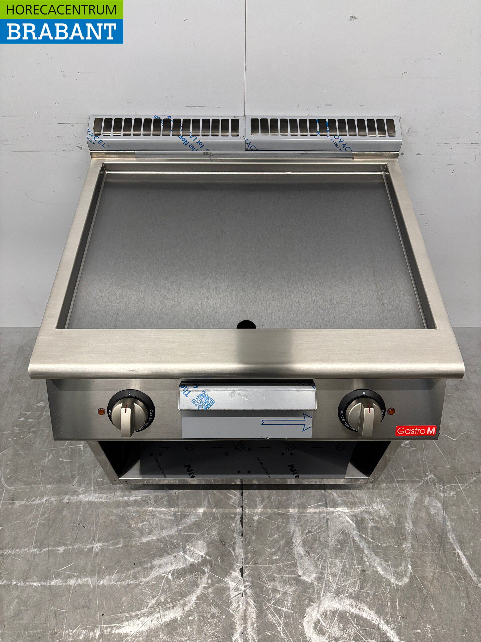 Stainless Steel Gastro M Smooth Griddle, 80 cm, 400V, Food Service - Image 4