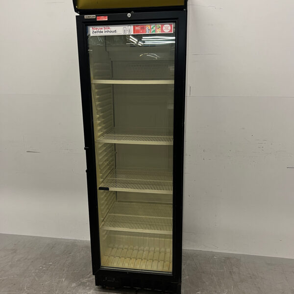 Klimasan Glass-Door Refrigerator, 372 liters, 230V, Food Service