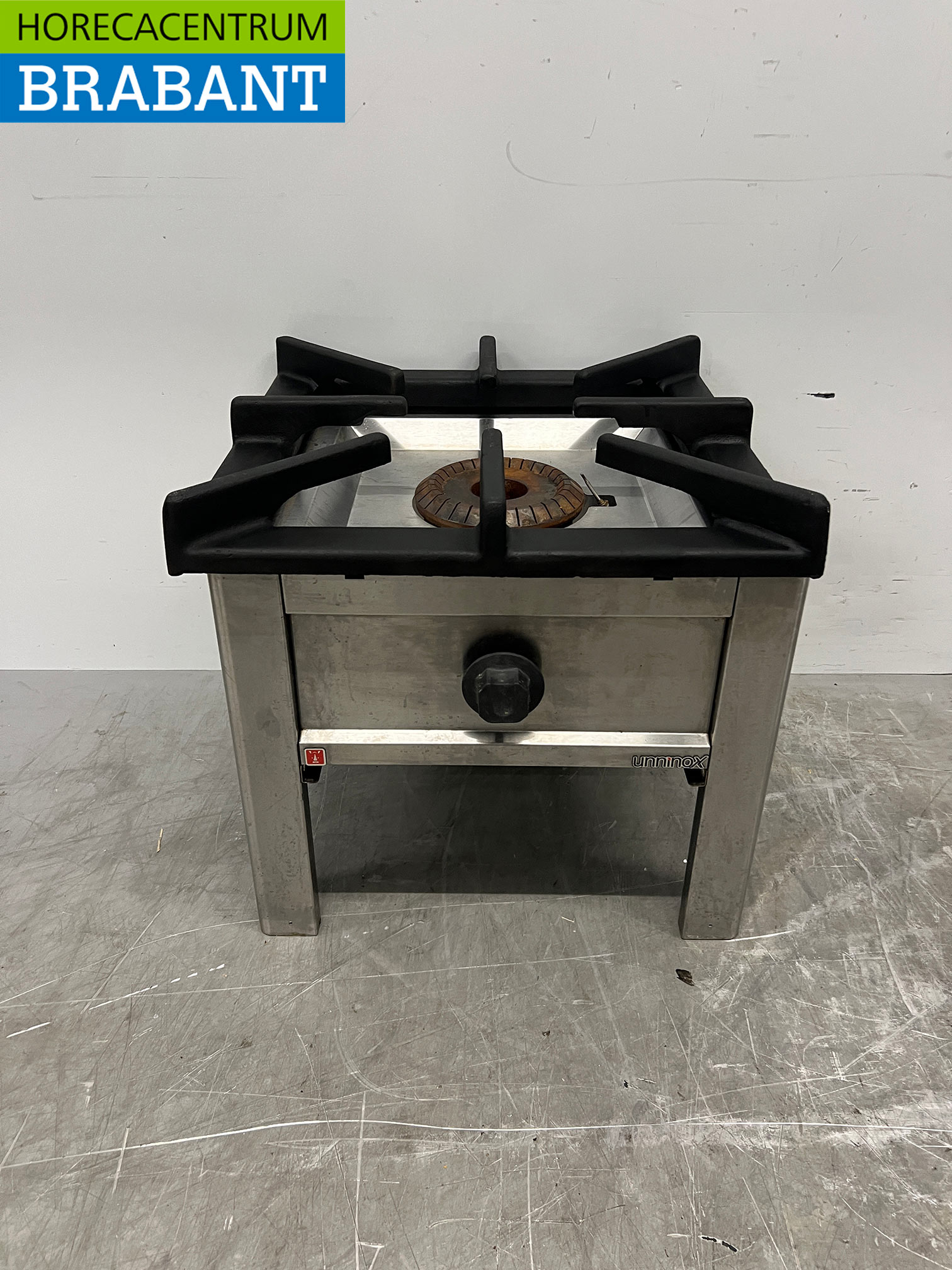 Stainless steel Hokker Wok burner Wok 6.5 kW Horeca
