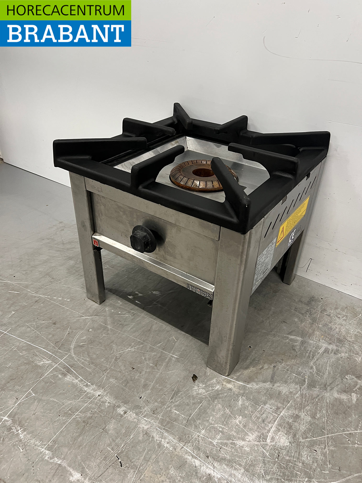Stainless steel Hokker Wok burner Wok 6.5 kW Horeca - Image 2