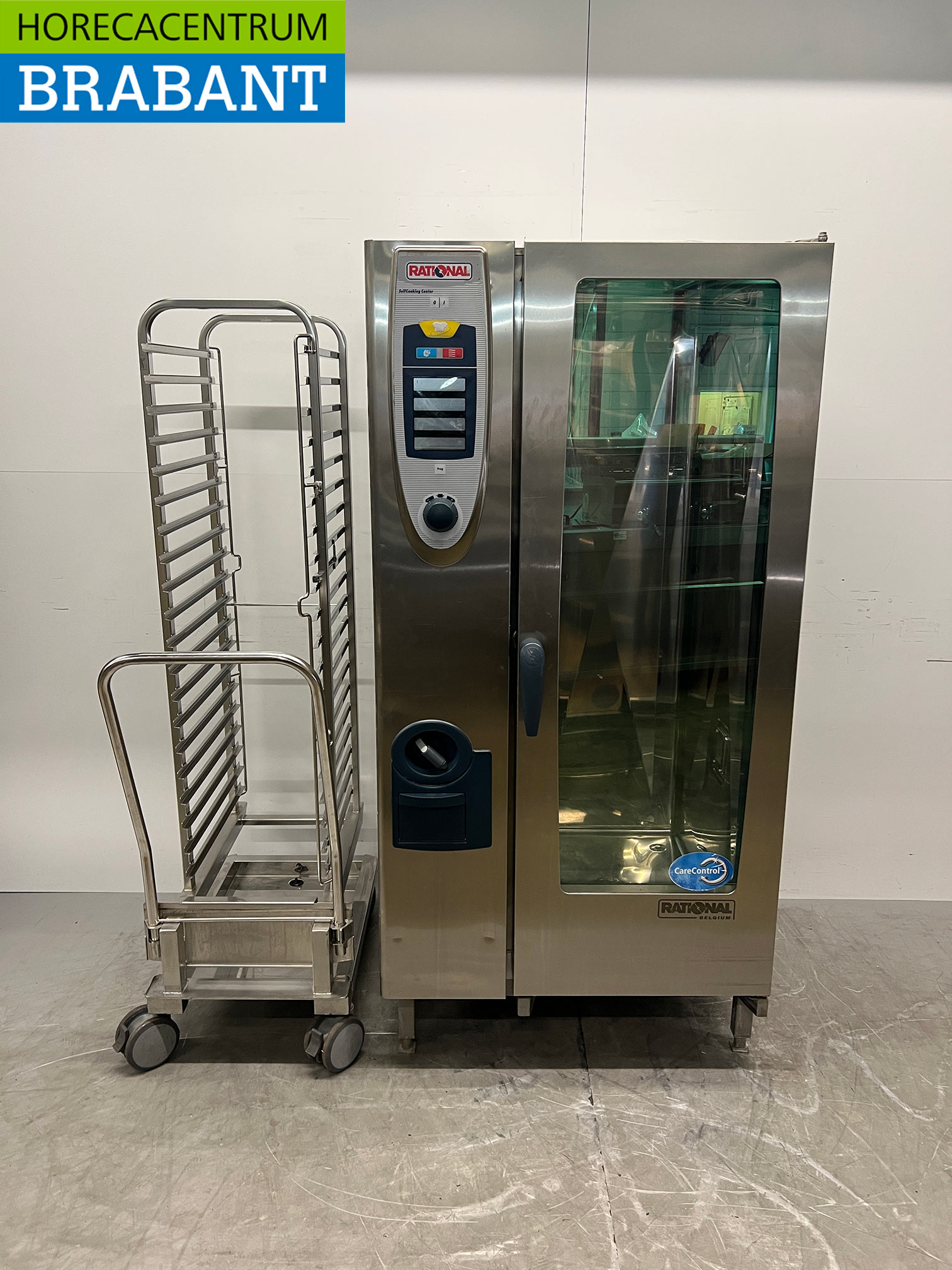 Stainless Steel Rational SCC 201 Combi Steamer, 20 x 1/1 GN, 400V, Foodservice
