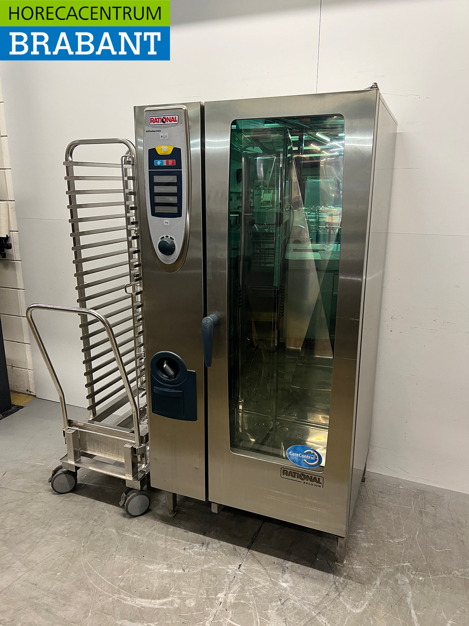 Stainless Steel Rational SCC 201 Combi Steamer, 20 x 1/1 GN, 400V, Foodservice - Image 2