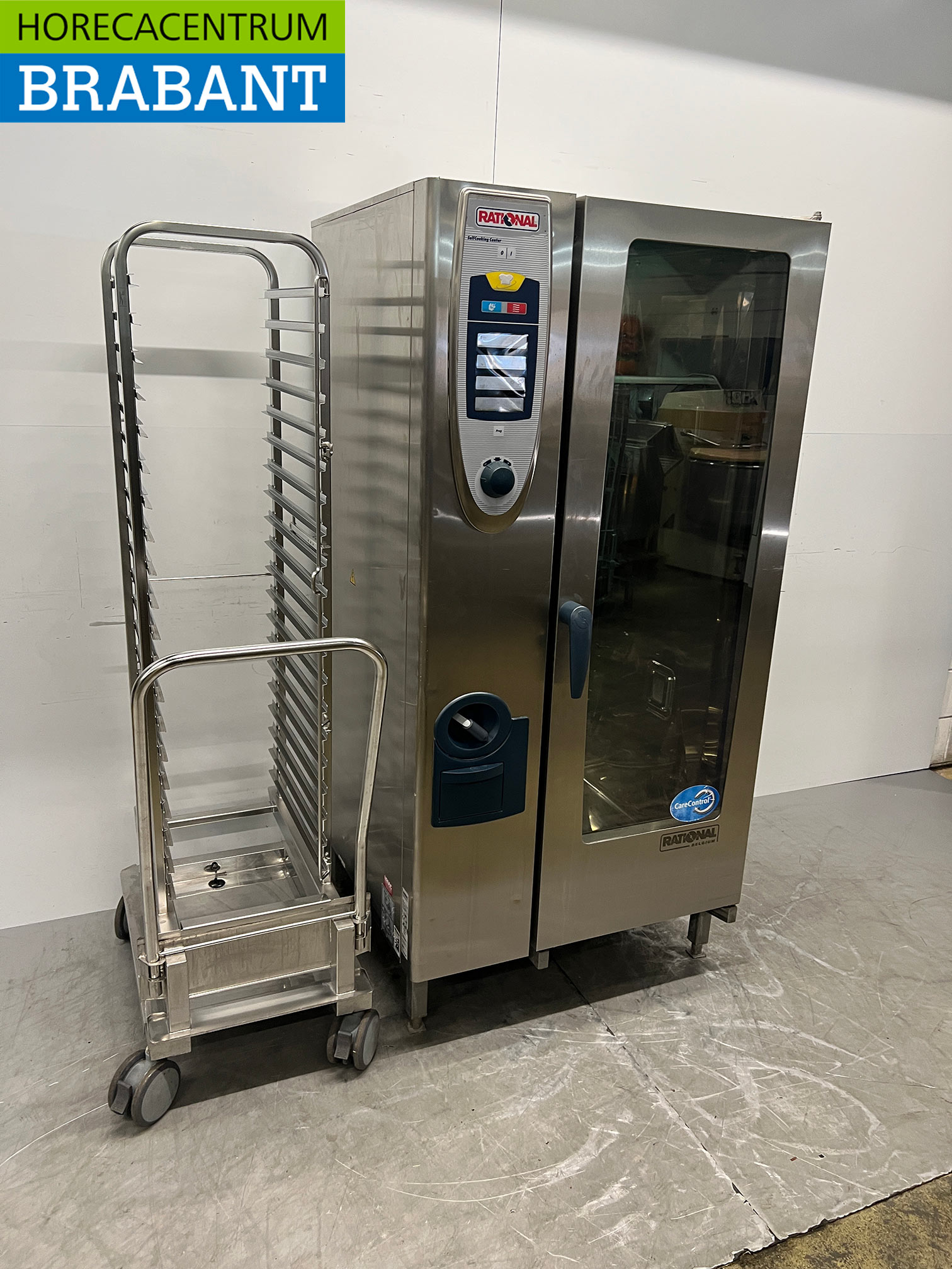 Stainless Steel Rational SCC 201 Combi Steamer, 20 x 1/1 GN, 400V, Foodservice - Image 3