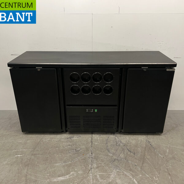 Topcold Bottle Rack with 2 Doors, 167 cm, 230V, Food Service