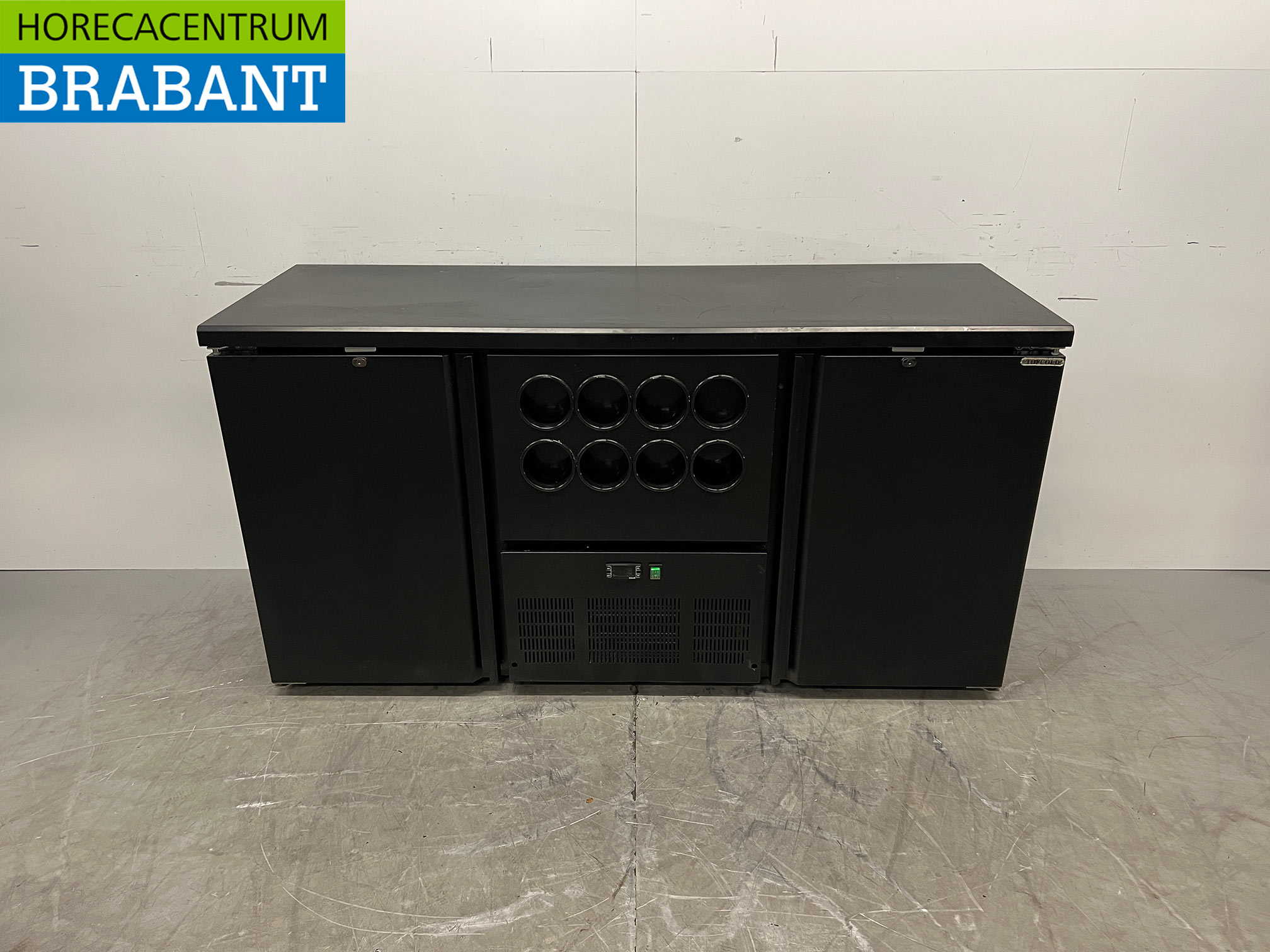 Topcold Bottle Rack with 2 Doors, 167 cm, 230V, Food Service