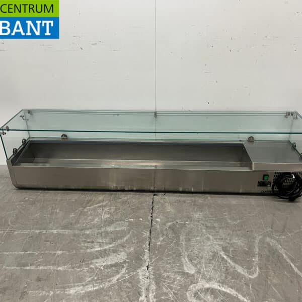 Stainless Steel Maxxfrost Salad Bowl 9 x 1/4 GN 180 cm, Food Service