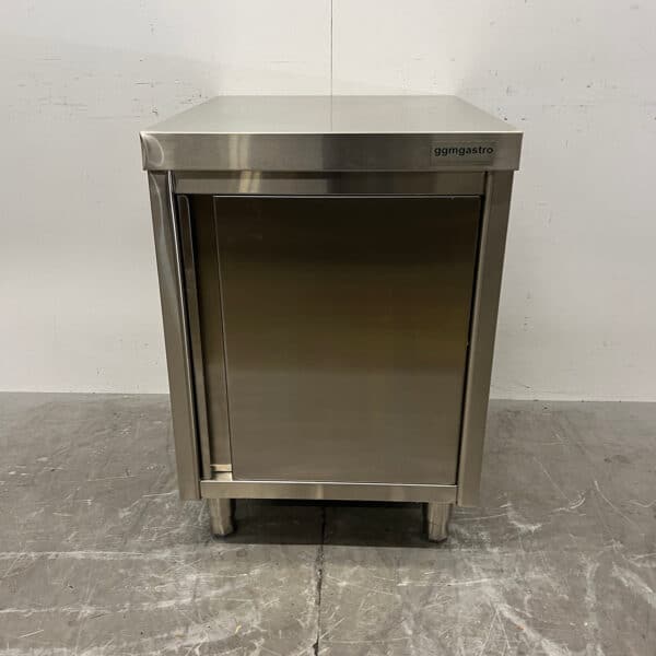 Stainless Steel Work Cabinet, 1-Door, 60 x 70 x 86 cm, Food Service