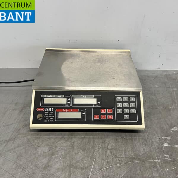 Berkel 581 Retail Scale, 230V, for the Food Service Industry