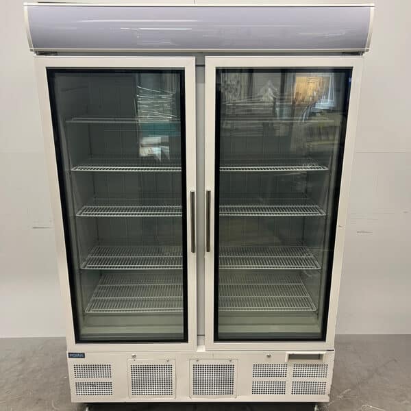 Polar Glass door freezer cabinet Freezer cabinet with glass doors 920 liters 230V Horeca