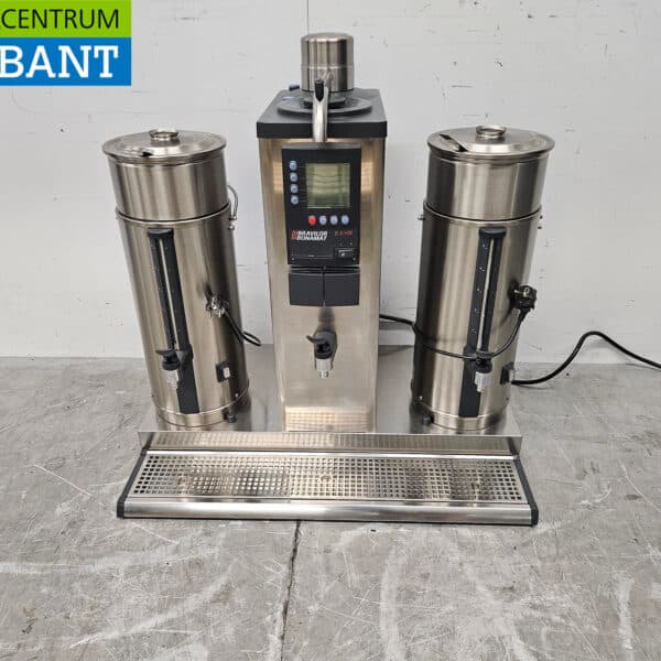 Stainless Steel Bravilor Bonamat Percolator Coffee Machine, 2 x 5 liters, 400V, Commercial Use