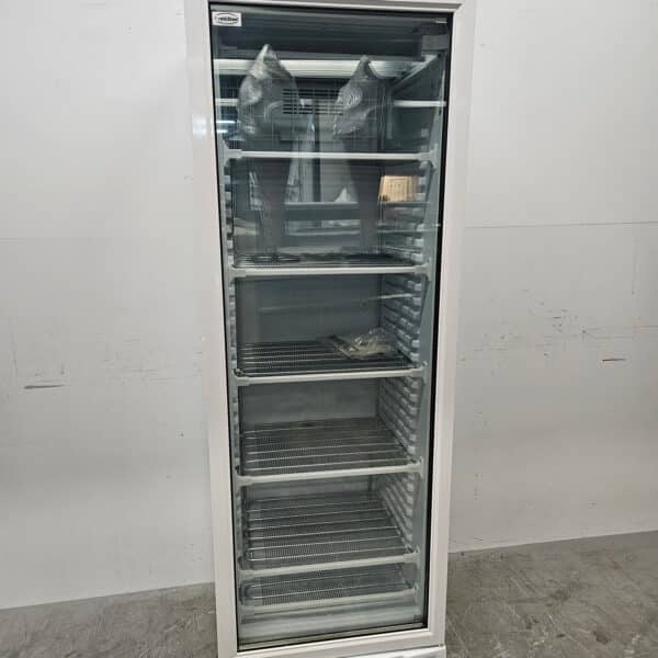 Combisteel Glass-Door Freezer, 382 liters, 230V, Commercial Use