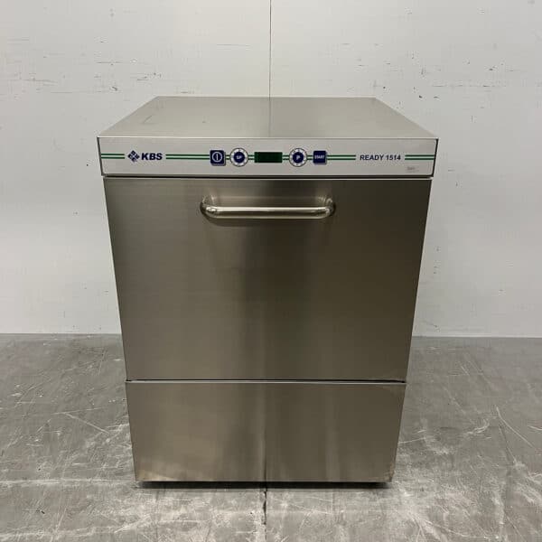 Stainless Steel KBS Dishwasher with Drain/Soap Pumps, 400V, Commercial Use