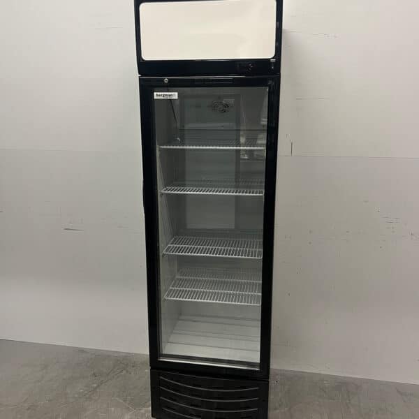Bergman Glass-Door Refrigerator, 303 liters, 230V, Food Service