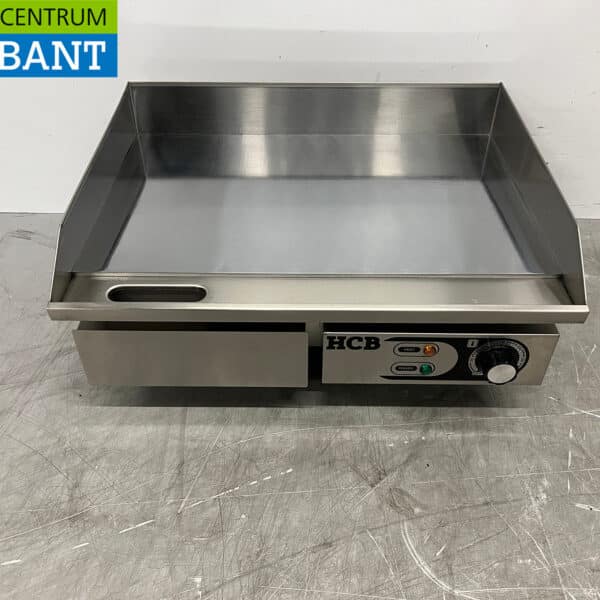 Stainless steel Grill Plate Griddle Chrome Plate 55 cm 230V Horeca