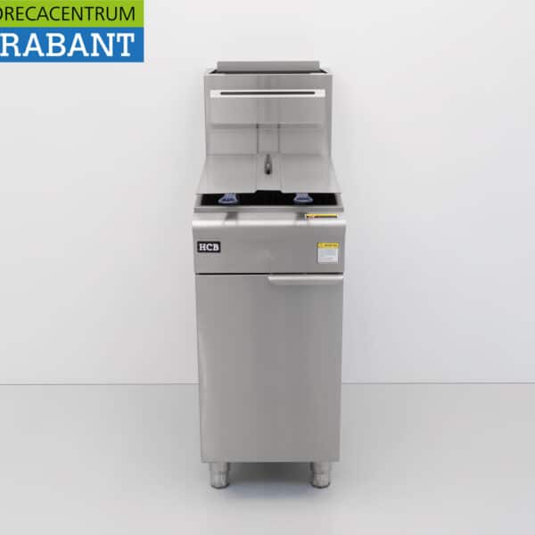 HCB Stainless Steel Deep Fryer, 23 liters, 4 burners, 35.2 kW, propane gas, 39.5 cm, Food Service